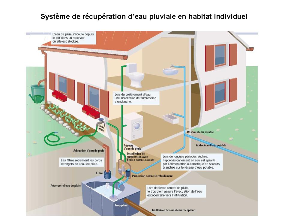 Récupération des eaux pluviales